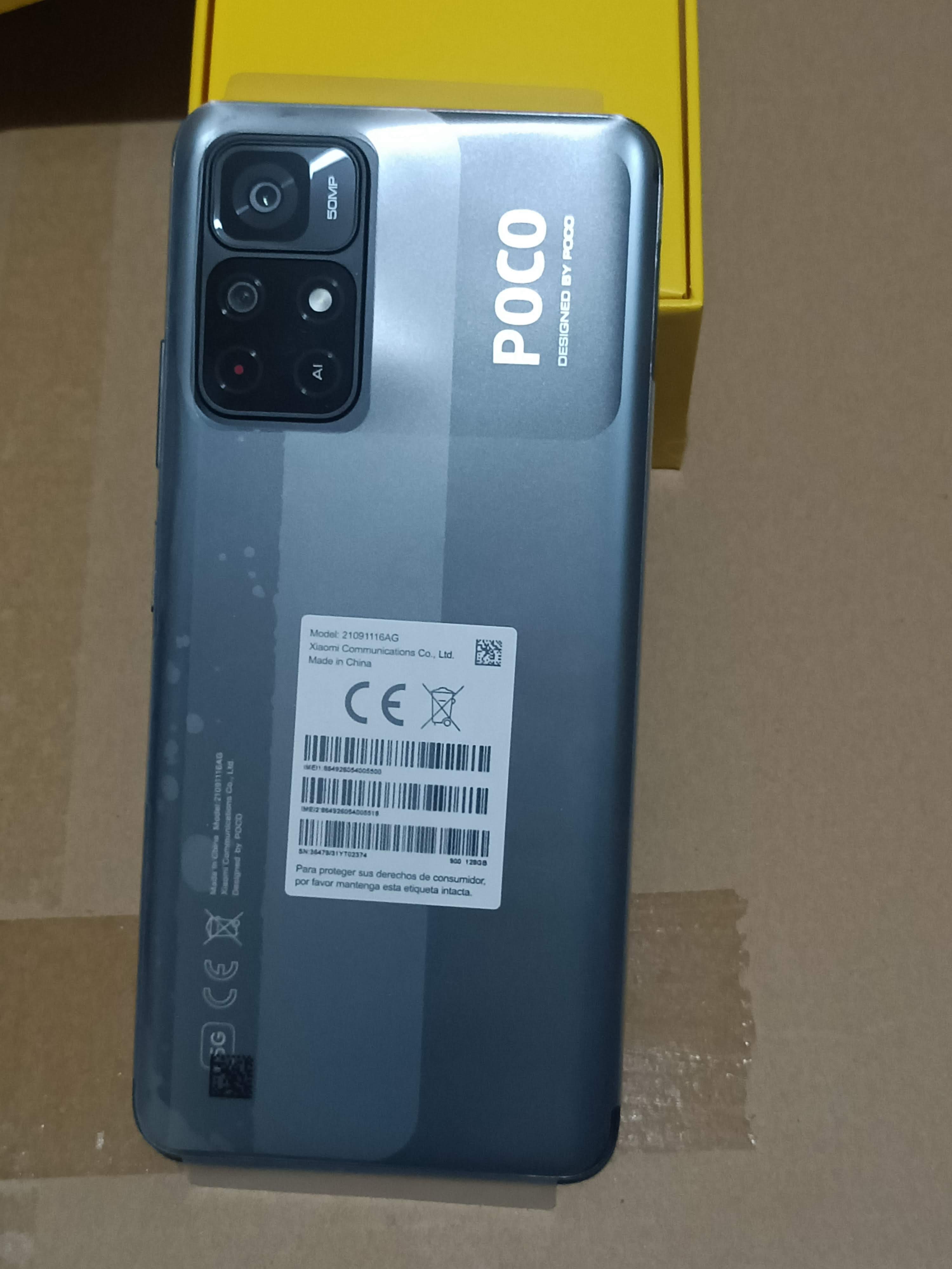  Poco M4 PRO 4G 256GB 8GB RAM desbloqueado de fábrica (solo SGSM   Sin CDMA, no compatible con Verizon/Sprint) Paquete con cargador rápido  de automóvil, amarillo : Celulares y Accesorios