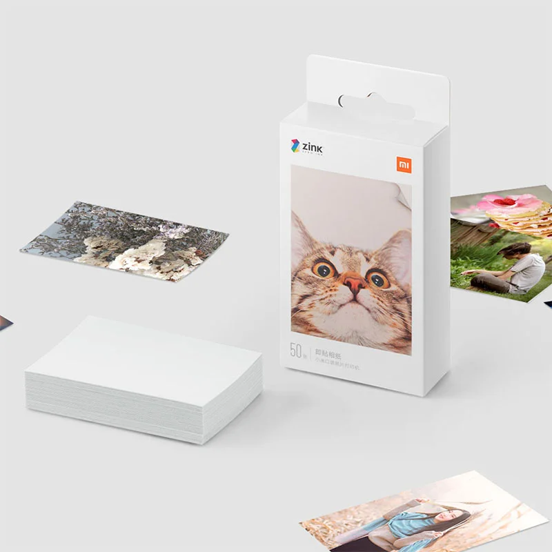 Papel para Impresión Xiaomi Mi Portable Photo Printer Paper 20 Hojas