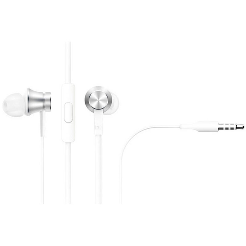 Audífonos Manos Libres Xiaomi Mi In-Ear Headphones Basic Silver