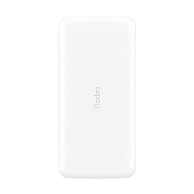 Batería Portátil Xiaomi Power Bank Redmi 18w 20000mAh Fast Charge White
