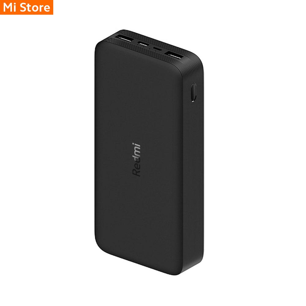Batería Portátil Xiaomi Power Bank Redmi 18w 20000mAh Fast Charge Black