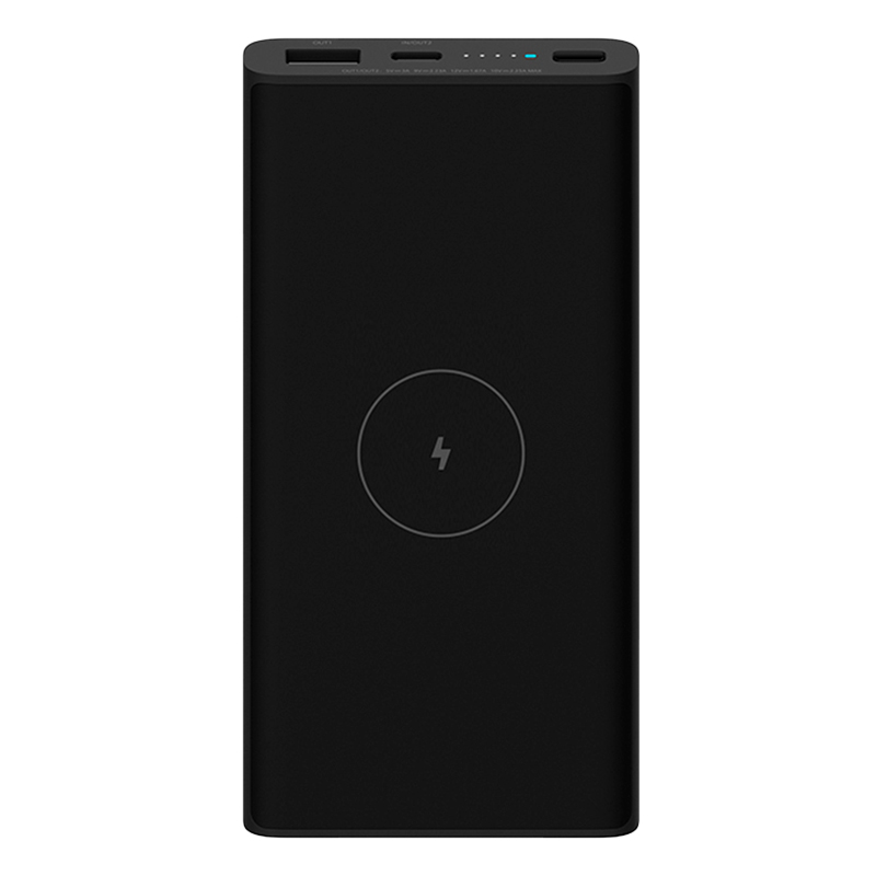 Batería Portátil Xiaomi 10W Wireless Power Bank 10000 Black