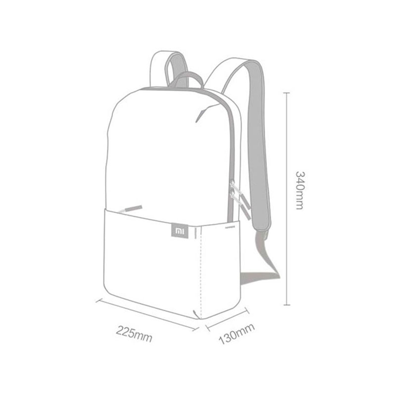 Mochila Xiaomi Mi Casual Daypack ZJB4149GL - Amarillo