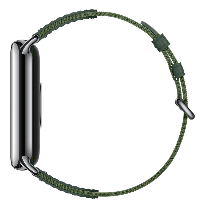Para Xiaomi Mi Band 8 Loop correa de reloj de repuesto de nailon (verde  militar)