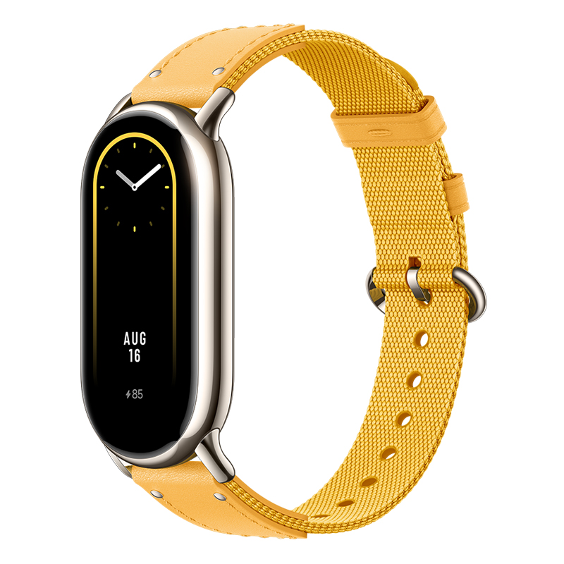 Correa Xiaomi Smart Band 8 Braided Strap Yellow